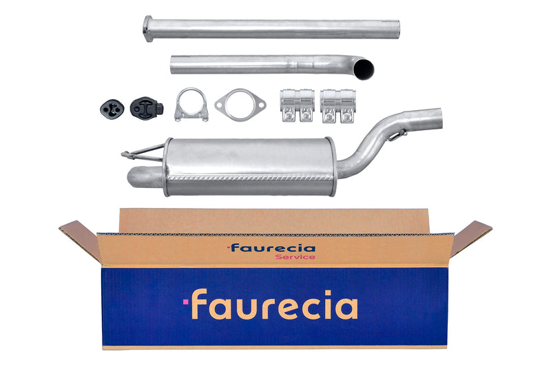 FAURECIA 8LC 366 024-751 Centre Muffler - Easy2Fit® Kit - fits VAUXHALL CORSA II ©