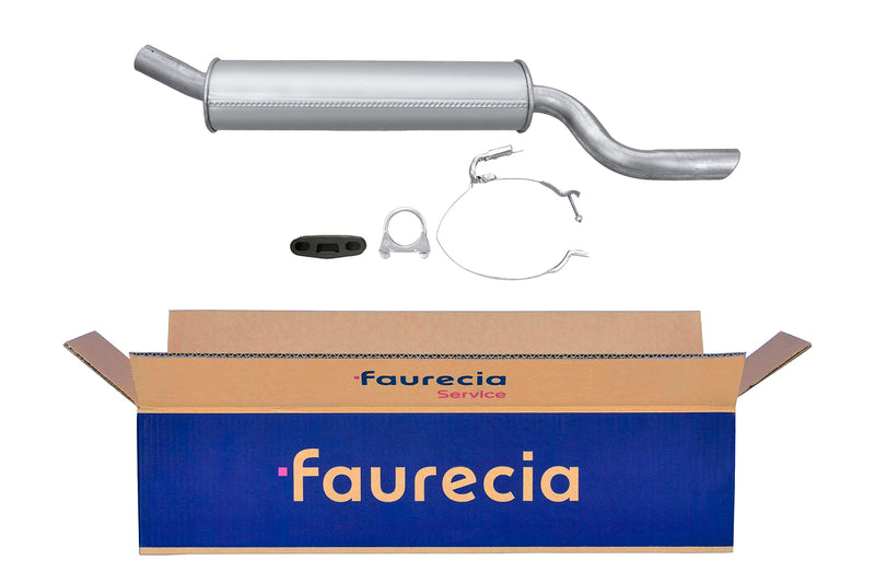 FAURECIA 8LD 366 031-771 Rear Muffler - Easy2Fit® Kit - fits PEUGEOT 309 I