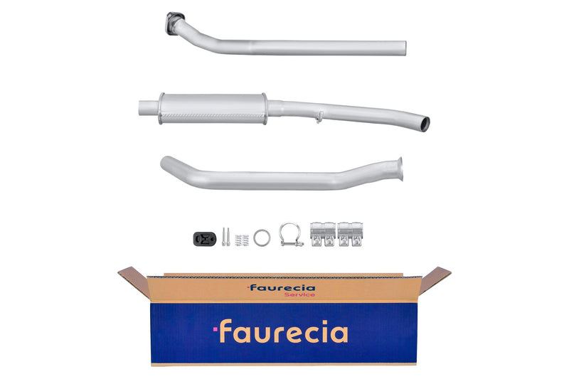 FAURECIA 8LB 366 021-551 Front Muffler - Easy2Fit® Kit - fits PEUGEOT 306