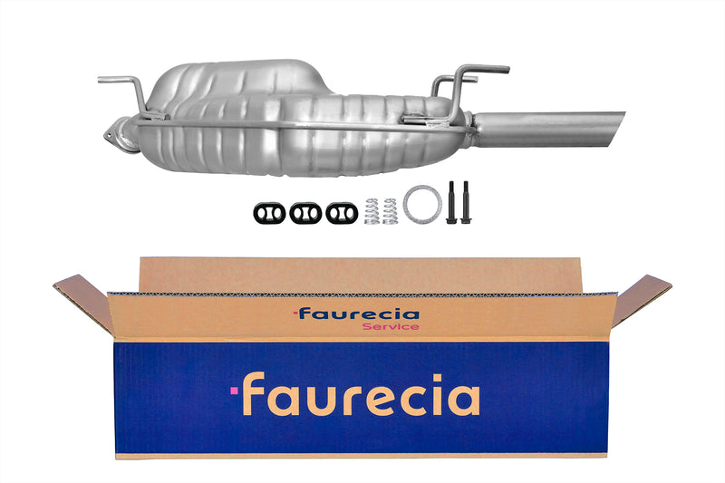 FAURECIA 8LD 366 031-311 Rear Muffler - Easy2Fit® Kit - fits OPEL MOVANO A