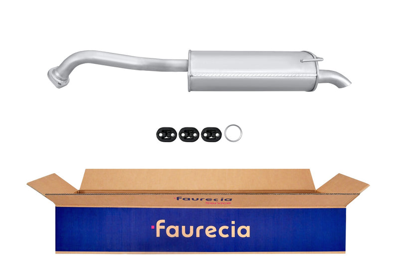 FAURECIA 8LD 366 033-801 Rear Muffler - Easy2Fit® Kit - fits RENAULT RAPID