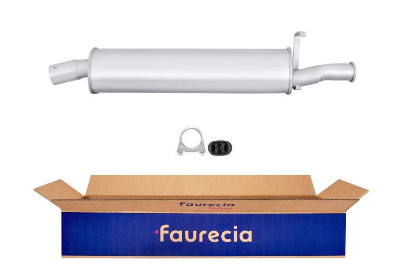 FAURECIA 8LD 366 030-231 Rear Muffler - Easy2Fit® Kit - fits FORD MONDEO II Turnier