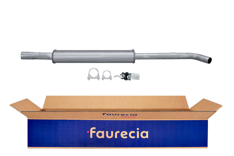 FAURECIA 8LC 366 026-081 Centre Muffler - Easy2Fit® Kit - fits VW GOLF III