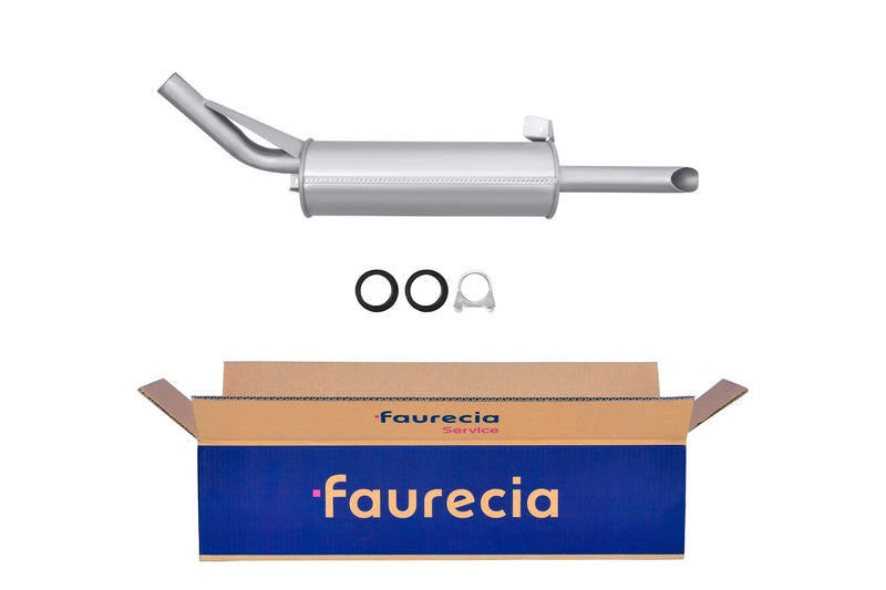 FAURECIA 8LD 366 032-291 Rear Muffler - Easy2Fit® Kit - fits PEUGEOT 406 Break