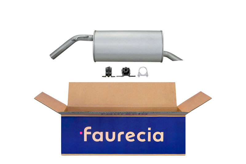 FAURECIA 8LD 366 032-831 Rear Muffler - Easy2Fit® Kit - fits PEUGEOT 206