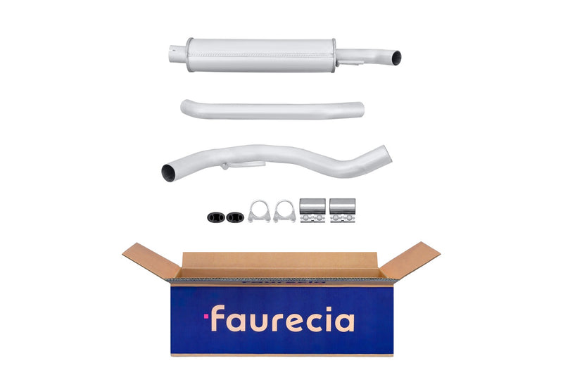 FAURECIA 8LB 366 021-001 Front Muffler - Easy2Fit® Kit - fits FORD MONDEO III