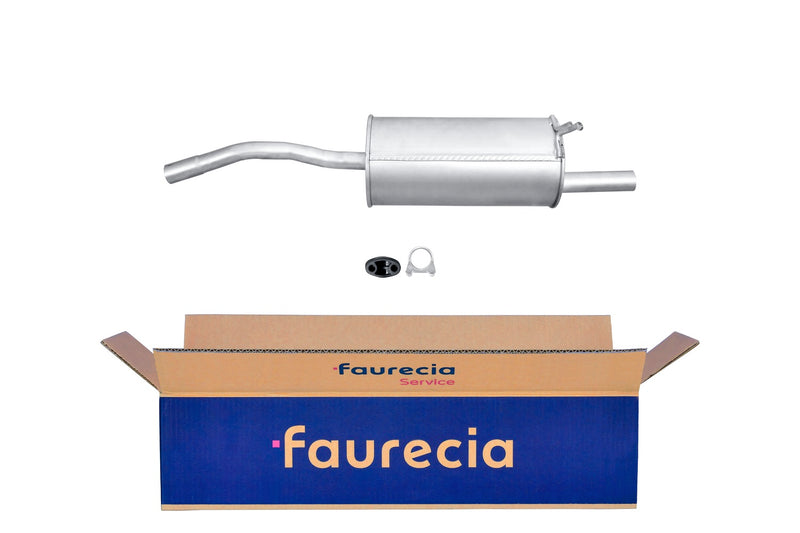 FAURECIA 8LD 366 028-551 Rear Muffler - Easy2Fit® Kit - fits FIAT STRADA