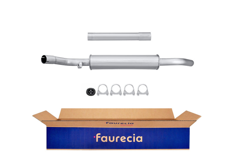 FAURECIA 8LD 366 027-021 Rear Muffler - Easy2Fit® Kit - fits BMW 3 Compact (E36)