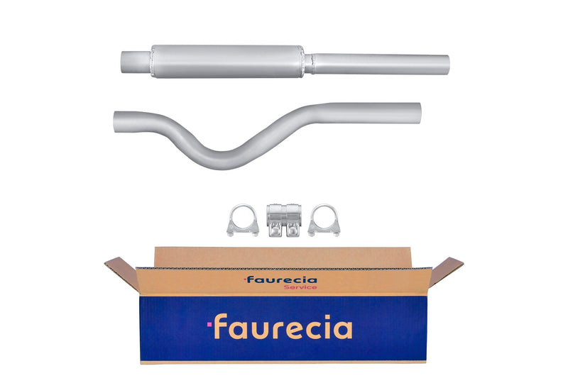 FAURECIA 8LB 366 021-721 Front Muffler - Easy2Fit® Kit - fits MERCEDES-BENZ 190 (W201)