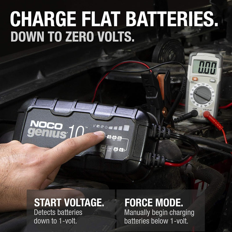 Noco 10A Battery Charger - GENIUS10UK