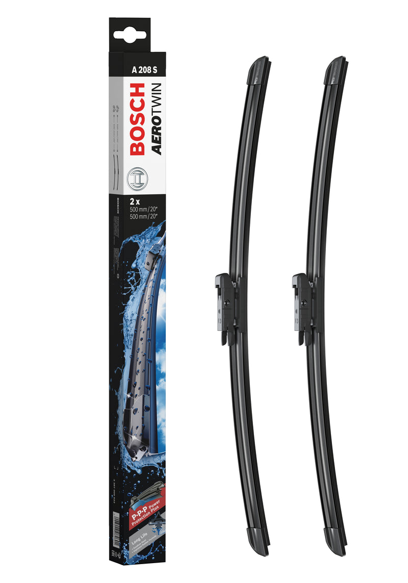 Bosch Aerotwin Front Wiper Blade Set - 500/500mm - A208S