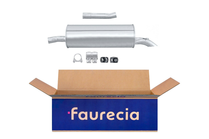 FAURECIA 8LD 366 032-781 Rear Muffler - Easy2Fit® Kit - fits PEUGEOT 208 I