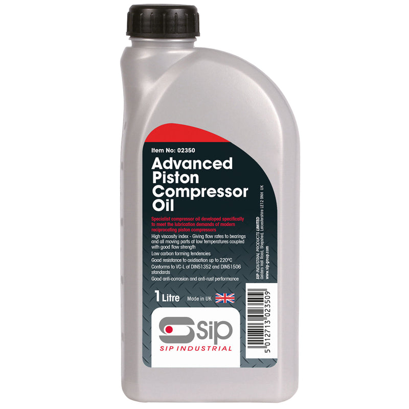 SIP 1ltr Advanced Compressor Oil