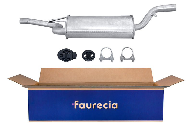 FAURECIA 8LC 366 024-301 Centre Muffler - Easy2Fit® Kit - fits HONDA JAZZ II