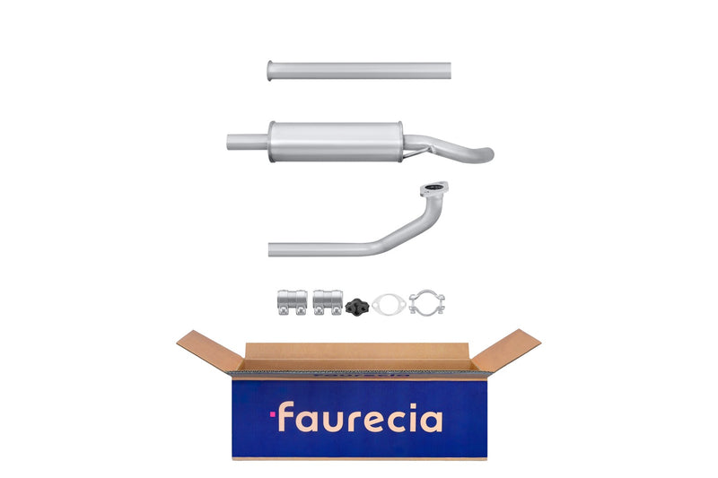 FAURECIA 8LB 366 022-261 Front Muffler - Easy2Fit® Kit - fits RENAULT 9