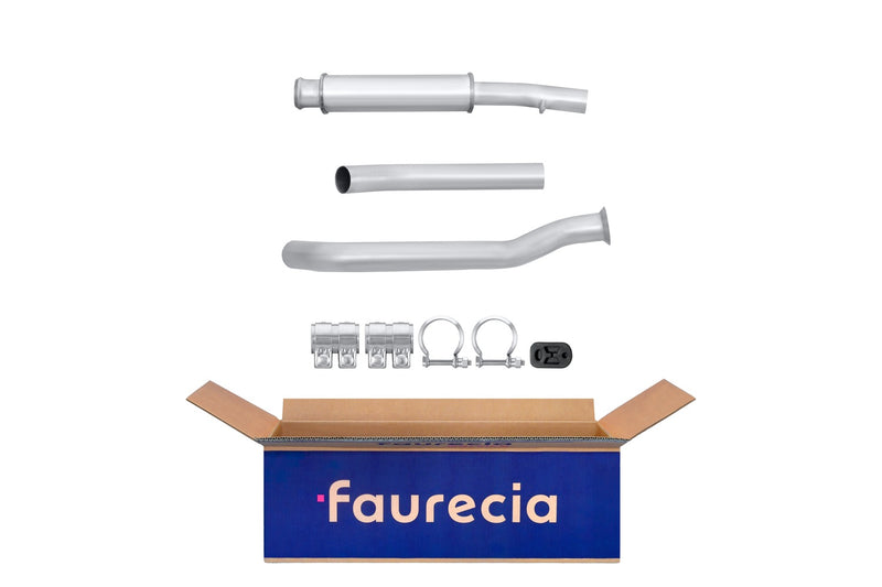 FAURECIA 8LC 366 025-521 Centre Muffler - Easy2Fit® Kit - fits RENAULT 9