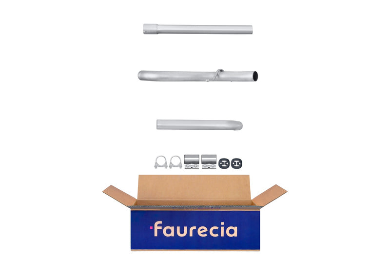 FAURECIA 8LB 366 020-661 Front Muffler - Easy2Fit® Kit - fits FIAT CROMA