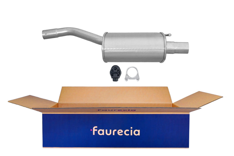 FAURECIA 8LD 366 030-271 Rear Muffler - Easy2Fit® Kit - fits FORD FOCUS I