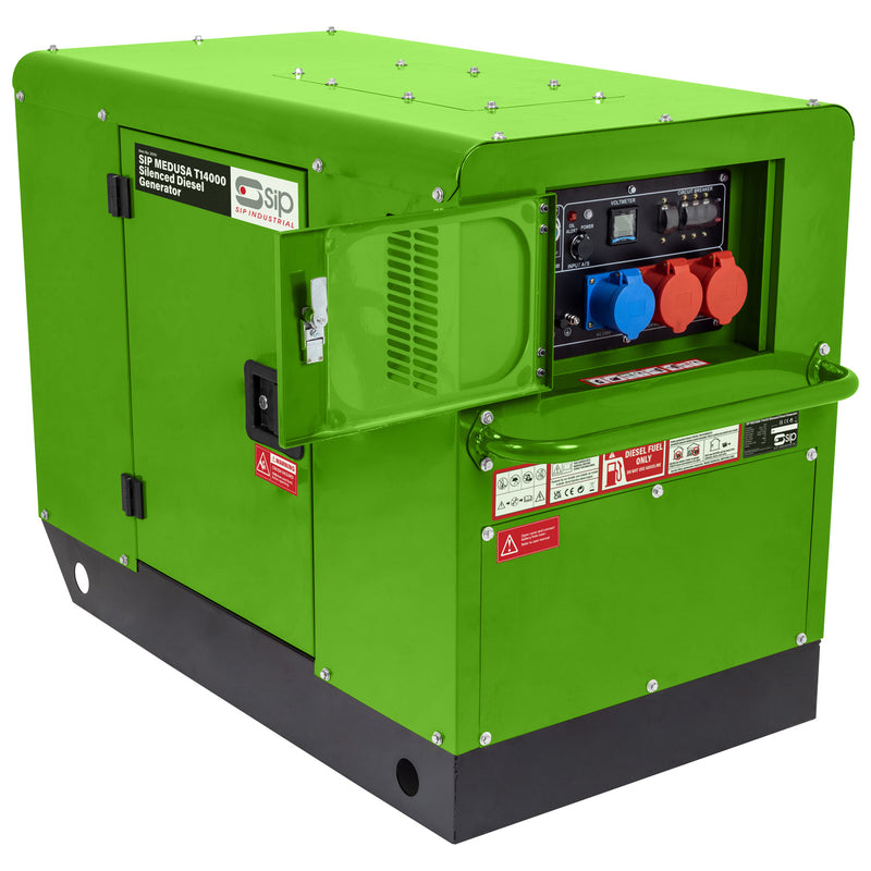 SIP MEDUSA T14000 Silenced Diesel Generator