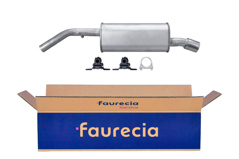 FAURECIA 8LD 366 033-721 Rear Muffler - Easy2Fit® Kit - fits RENAULT SUPER 5