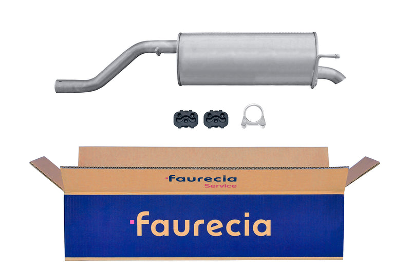 FAURECIA 8LD 366 031-881 Rear Muffler - Easy2Fit® Kit - fits PEUGEOT 306