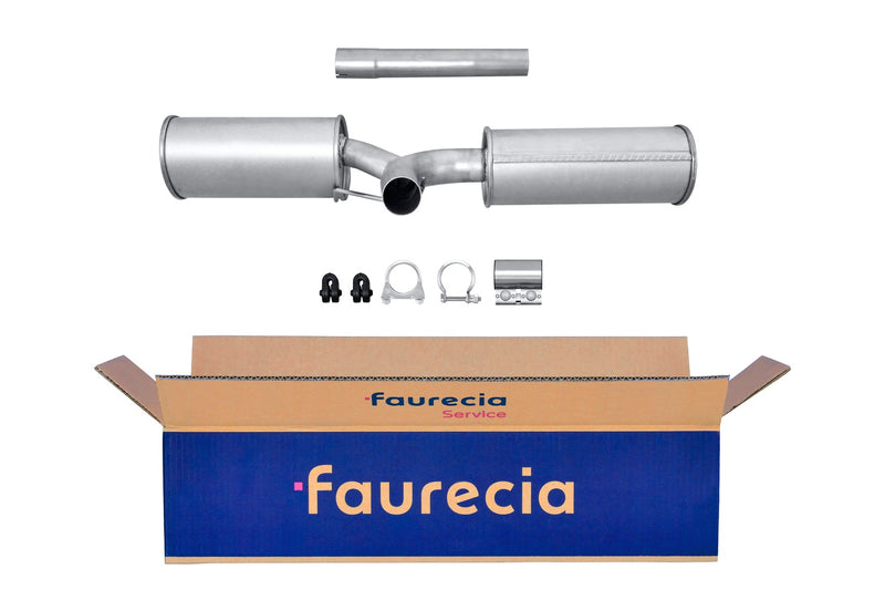 FAURECIA 8LB 366 022-811 Front Muffler - Easy2Fit® Kit - fits TOYOTA YARIS