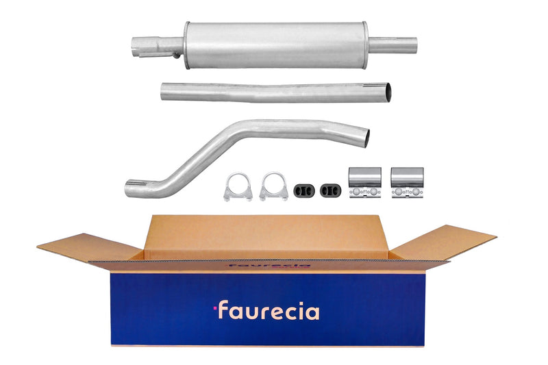 FAURECIA 8LB 366 021-161 Front Muffler - Easy2Fit® Kit - fits OPEL ASTRA H