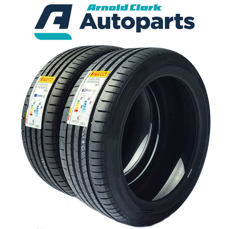 225 45 18 95Y Pirelli P-Zero Tyres x2 Pair