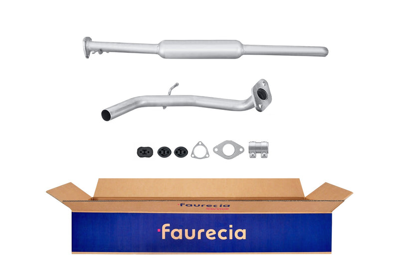 FAURECIA 8LB 366 021-351 Front Muffler - Easy2Fit® Kit - fits PEUGEOT 505