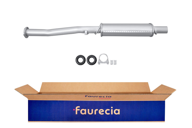 FAURECIA 8LD 366 031-801 Rear Muffler - Easy2Fit® Kit - fits PEUGEOT 505 Break