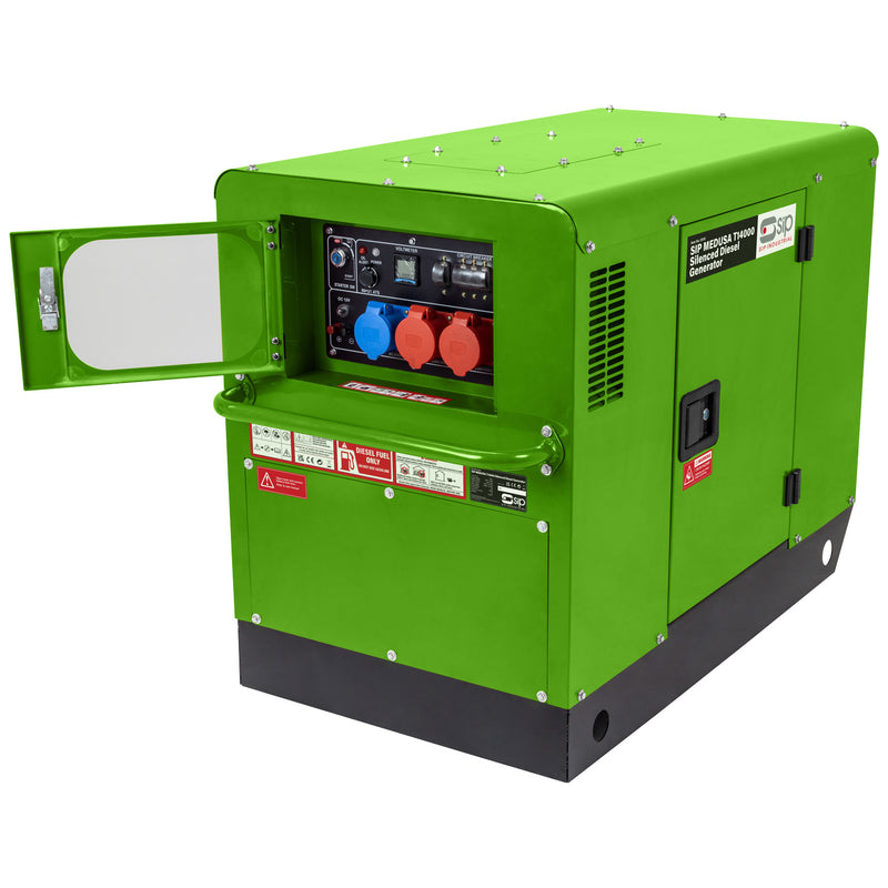 SIP MEDUSA T14000 Silenced Diesel Generator