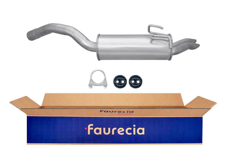 FAURECIA 8LD 366 029-211 Rear Muffler - Easy2Fit® Kit - fits LANCIA DELTA III