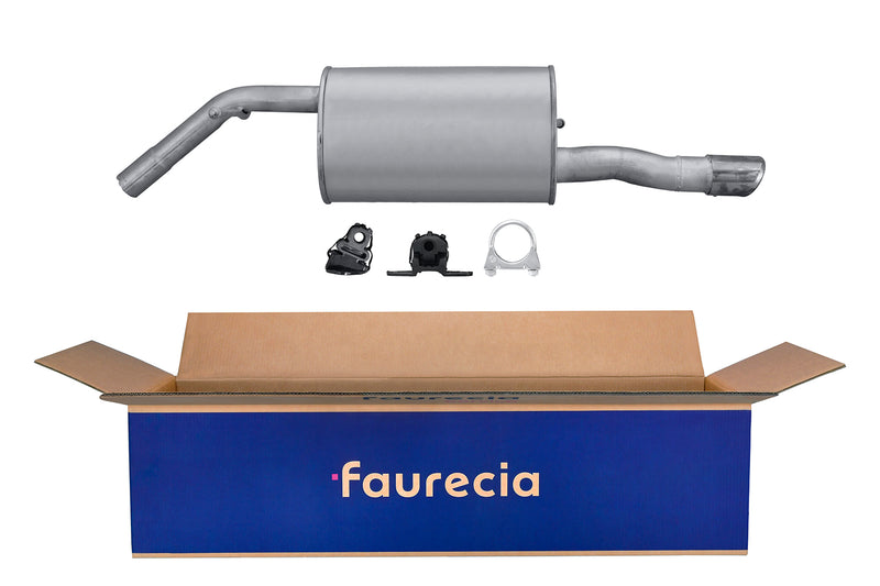 FAURECIA 8LD 366 030-141 Rear Muffler - Easy2Fit® Kit - fits FORD FUSION