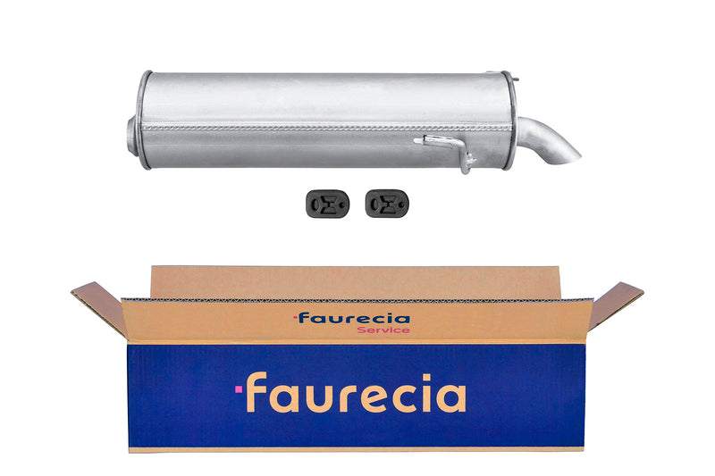 FAURECIA 8LD 366 032-011 Rear Muffler - Easy2Fit® Kit - fits PEUGEOT 207