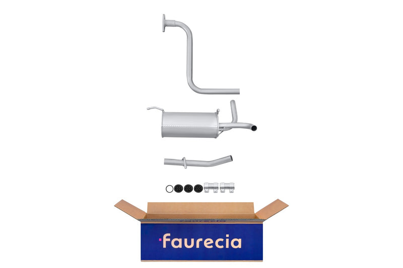 FAURECIA 8LD 366 029-021 Rear Muffler - Easy2Fit® Kit - fits FIAT TIPO