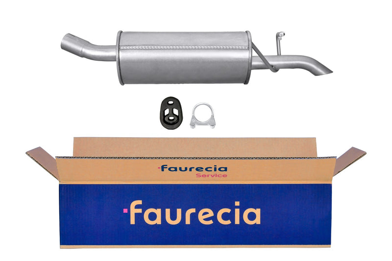 FAURECIA 8LD 366 029-951 Rear Muffler - Easy2Fit® Kit - fits FORD FIESTA IV