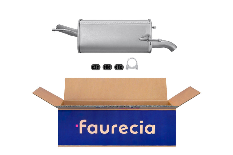 FAURECIA 8LD 366 031-391 Rear Muffler - Easy2Fit® Kit - fits OPEL MERIVA A