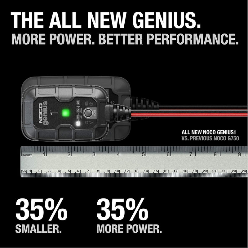 Noco 1A Battery Charger - GENIUS1UK