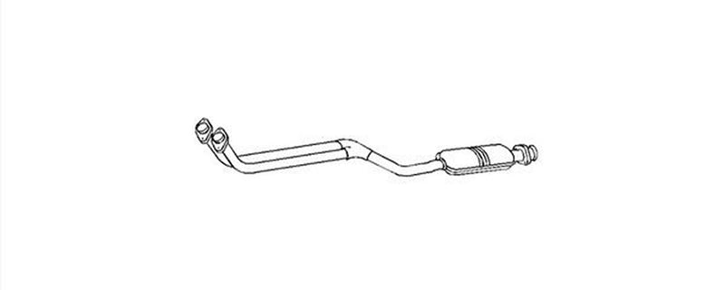 FAURECIA 8LC 366 024-851 Centre Muffler - Easy2Fit® Kit - fits LANCIA THEMA