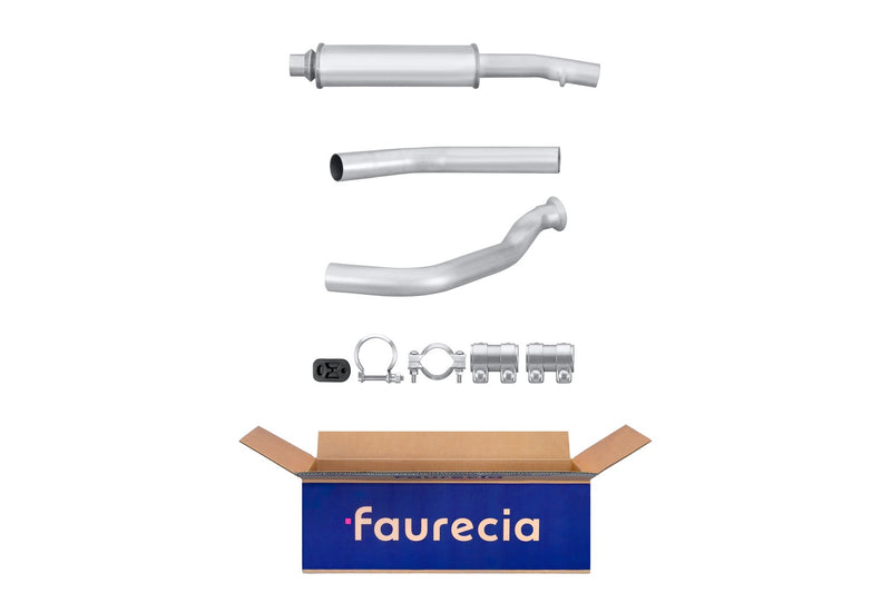 FAURECIA 8LB 366 022-781 Front Muffler - Easy2Fit® Kit - fits TOYOTA PICNIC