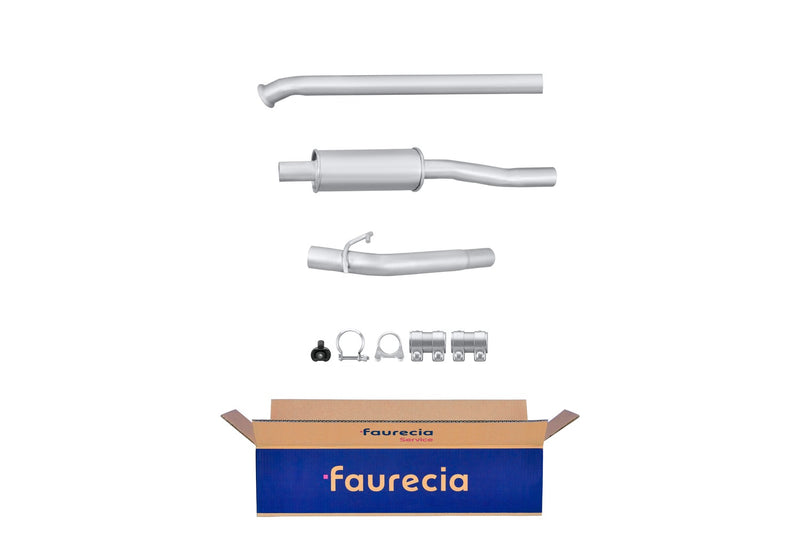 FAURECIA 8LD 366 029-431 Rear Muffler - Easy2Fit® Kit - fits CITROËN C25