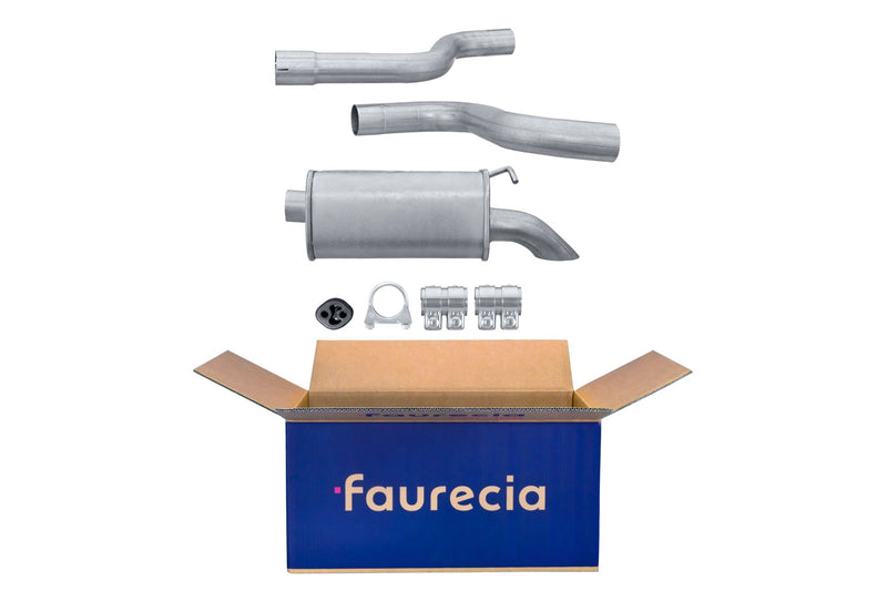 FAURECIA 8LD 366 030-501 Rear Muffler - Easy2Fit® Kit - fits HONDA CR-V I