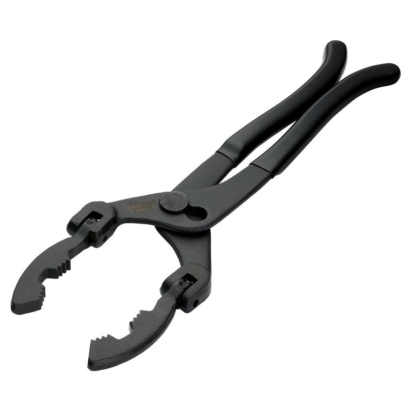 Draper Expert Adjustable Oil Filter Pliers, 335mm