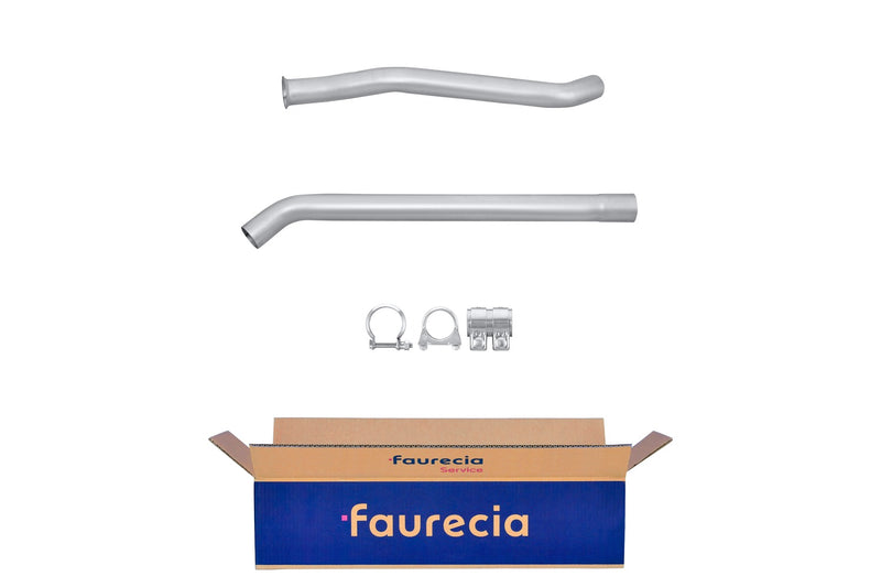 FAURECIA 8LB 366 021-571 Front Muffler - Easy2Fit® Kit - fits PEUGEOT 206