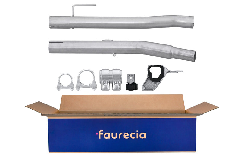 FAURECIA 8LB 366 020-051 Front Muffler - Easy2Fit® Kit - fits VW GOLF VI