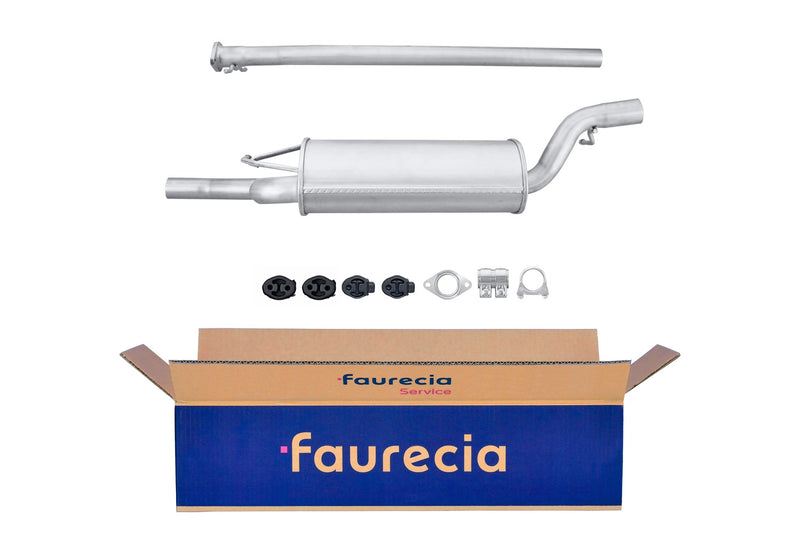 FAURECIA 8LC 366 023-441 Centre Muffler - Easy2Fit® Kit - fits CITROËN XANTIA Break