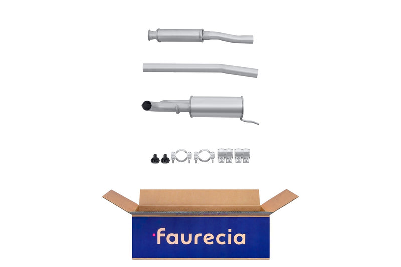 FAURECIA 8LC 366 025-851 Centre Muffler - Easy2Fit® Kit - fits RENAULT ESPACE II