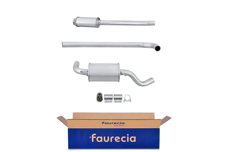 FAURECIA 8LC 366 025-011 Centre Muffler - Easy2Fit® Kit - fits PEUGEOT 306