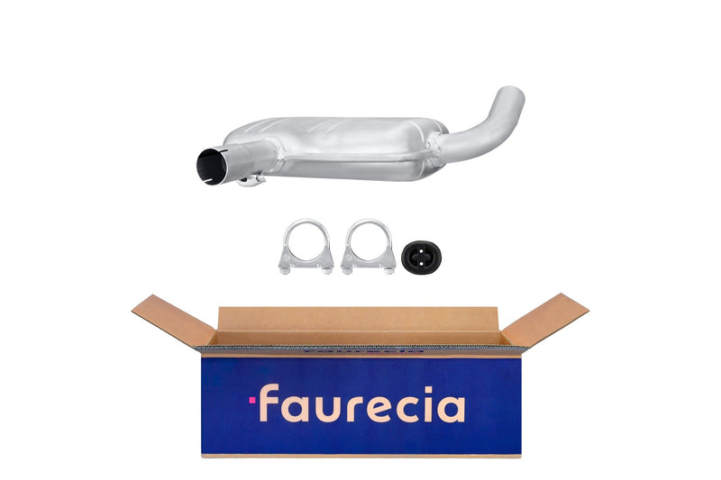 FAURECIA 8LD 366 027-661 Rear Muffler - Easy2Fit® Kit - fits CITROËN SAXO