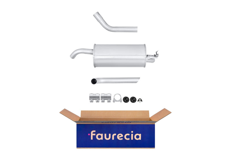 FAURECIA 8LD 366 028-421 Rear Muffler - Easy2Fit® Kit - fits DAIHATSU CUORE V